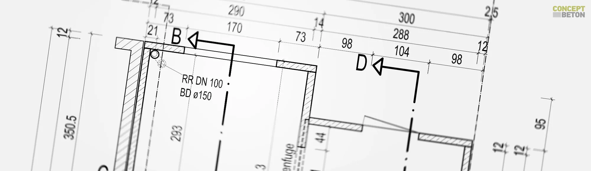 Elementbau-Garage nach Maß – concept beton elementbau